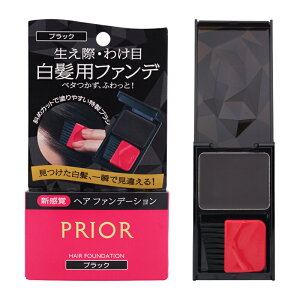 PRIOR �v���I�[�� �w�A�t�@���f�[�V���� �u���b�N ���R�ȍ��F 3.6g �є����F�� �����p�t�@���f �����B�� �t���[�����O���[���̍���[�M�t�g���b�s���O�Ή�]