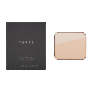 THREE �X���[ �v���X�e�B�[���R���v���N�V�����p�E�_�[�t�@���f�[�V����[100]SPF26 PA+++ 12g ���t�B�� [�M�t�g���b�s���O�Ή�]