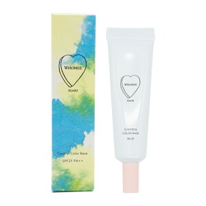 whomee �t�[�~�[ �R���g���[���J���[�x�[�XN blue�i�u���[�j 15g �x�[�X���C�N ���ω��n �R���V�[���[ SPF21 PA++[�M�t�g���b�s���O�Ή�]