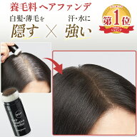【 白髪 薄毛 自然に隠す 養毛 パウダー】薄毛隠し 白髪隠し ハゲ隠し ヘアファンデーション ポンポン 増…