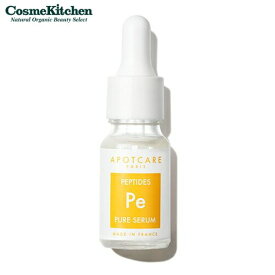 【APOTCARE】ピュアセラムPE | アポットケア スキンケア 美容液 オイル 引き締り 弾む ハリ 肌 セラム ペプチドブースター ペプチド 引き締め ハリ 弾力 ハリ肌 とろみ