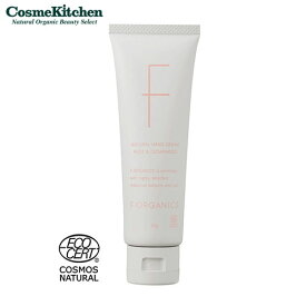 【F ORGANICS】ナチュラルハンドクリーム N50g ローズ＆シダーウッド | エッフェオーガニック ナチュラル コスメキッチン ハンドクリーム オーガニック 乾燥 乾燥肌 敏感肌 保湿 女性 メンズ ギフト プチギフト プレゼント
