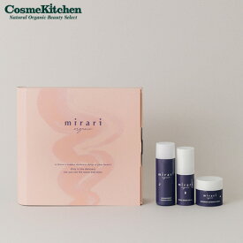 【ポイント5倍】【mirari organic】ミラリオーガニック3ステップトライアルキット | ミラリオーガニック スキンケア トライアル キット 化粧水 ローション セラム 美容液 クリーム オーガニック 潤い 保湿 輝き ハリ エイジングケア 肌荒れ 乾燥 赤み ギフト プレゼント