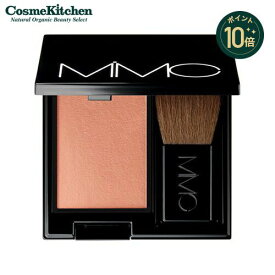 【ポイント10倍】【MiMC】ミネラルスムースチーク＜全2色＞ | チーク オーガニック チーク ミネラルコスメ チーク 石鹸オフ 血色感 しっとり 高発色