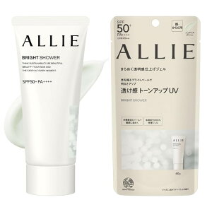 ALLIE AB[ Nmr[eB g[AbvUV 01 BRIGHT SHOWER (60.0g) SPF50+ PA++++ F}g[邢c CeރWX~zCgyVF̍ UVϐ EH[^[v