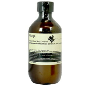 楽天市場 イソップ Aesop ボディ クレンザー ゼラニウム の通販