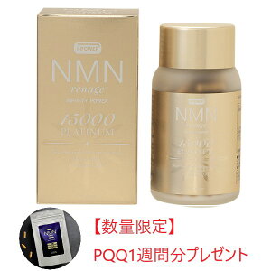 �y���ʌ���IPQQ1�T�ԕ��v���[���g�z�G�k�G���G�k ���i�[�W�� NMN renage �v���`�i�� �C���t�B�j�e�B �p���[ 15000 375mg×120�� �T�v�������g �~�M�t�g �o�����^�C�� �z���C�g�f�[ ���Ԃ�