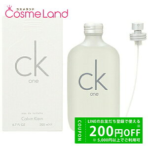 y420`28H P5{500~OFFN[|6`zJoNC Calvin Klein CK V[P[ CK-ONE I[hg EDT jZbNX 200mL  tOX ~Mtg