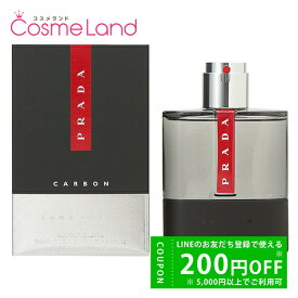 【15日P5倍★14日・16日～500円OFFクーポン】プラダ PRADA ルナロッサ カーボン オーデトワレ EDT メンズ 100mL 香水 フレグランス オードトワレ 夏ギフト