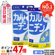 【賞味期限28年/29年】ディーエイチシー DHC カルニチン 20日分 100粒 / 60日分 300粒 サプリメント ダイ…