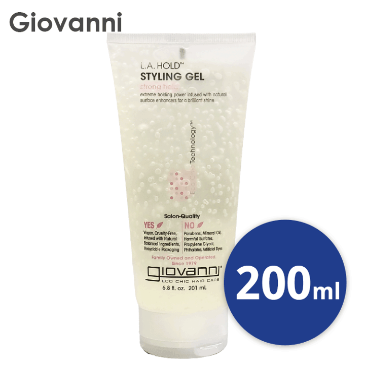 giovanni L.A. ホールドヘアスタイリングジェル 201mL 4本 【公式通販】