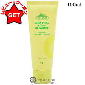 【最大1000円OFFクーポン配布中】VT コスメティックス VT COSMETICS VT CICA シカ バイタル フォーム クレンザー 100ml 【国内発送】 【韓国コスメ】