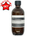 【最大1000円OFFクーポン配布中】イソップ Aesop パセリ フェイシャル トナー 200ml