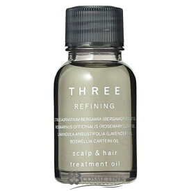 スリー 【THREE】 スキャルプ＆ヘア リファイニング トリートメント オイル R 20ml 【メール便（ゆうパケット）対象外】