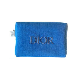 ●クリスチャン ディオール ポーチ 青 デニム -Dior-