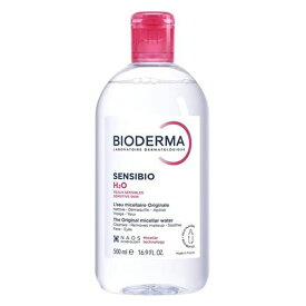 ビオデルマ サンシビオ(クリアリン) H2O D(赤) 500ml クレンジングウォーター BIODERMA クレンジング [2105/5571]送料無料 お得な500ml 敏感肌無香料 徹底的にやさしく手軽にケア！肌状態も向上！