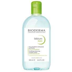 ビオデルマ セビウム H2O D(緑) 500ml クレンジングウォーター BIODERMA クレンジング [5851/5465] 送料無料 敏感オイリー 混合肌
