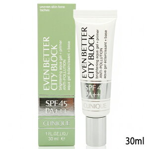 �N���j�[�N �C�[�u�� �x�^�[ �V�e�B �u���b�N �A�N�A �W�F�� 45 30ml SPF45/PA+++ CLINIQUE UV�P�A�E���Ă��~�� ���ω��n [7579] ���[���֖���[B][BP3]