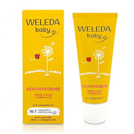 ヴェレダ カレンドラ ベビーフェイシャルクリーム 50ml 並行輸入品 WELEDA ボディクリーム・ジェル [3158/6614] メール便無料[A][TG100] 頬や口まわりをしっとり保湿