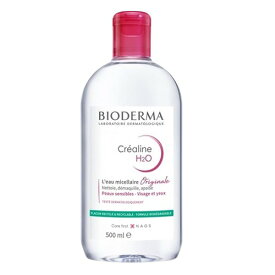 ビオデルマ サンシビオ(クリアリン) H2O D(赤) 500ml クレンジングウォーター BIODERMA クレンジング [5790/5571]送料無料 お得な500ml 敏感肌無香料 徹底的にやさしく手軽にケア！肌状態も向上！