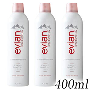 GrA u~Ug[ tFCVXv[ 400ml×3{Zbg evian ϐE[V [0722/8104]