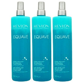 レブロン イクエイブ ツーフェイズ インスタントコンディショナー ノーマル 500ml×3本セット 並行輸入品 REVLON オイル・美容液・洗い流さないトリートメント [7001] 送料無料 洗い流さないトリートメント AD HNDG