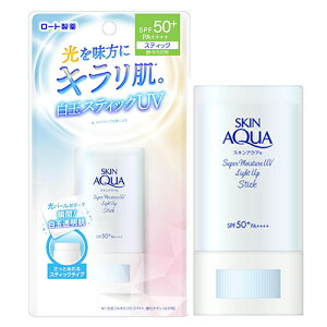 �X�L���A�N�A �X�[�p�[���C�X�`���[ UV ���C�g�A�b�v �X�e�B�b�N 19g �p�[������ SPF50+�EPA++++ ���Ă��~�� �X�e�B�b�N�^�C�v SKIN AQUA UV�P�A�E���Ă��~�� [4360] ���[���֖���[B][BP3] UV�P�A UV�΍�