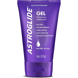 アストログライド ジェル 4oz (118ml) 潤滑ゼリー ローション ASTROGLIDE ボディーローション・ミルク [0106]メール便無料[A][TG250] 113g