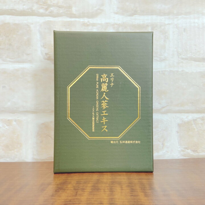 楽天市場】【正規品】☆送料無料☆ ERINA エリナ 高麗人蔘エキス 90g 