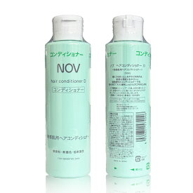 【クーポン利用で最大150円OFF】【即納】NOV ノブ ヘアコンディショナー D 250ml 無香料・無着色・低刺激性 ヘアケア ヘアリンス【4934651574046】