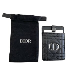 クリスチャンディオール ミラー＆キルティングケース (ノベルティ) #ブラック 【Christian Dior】【メール便可】