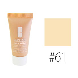 クリニーク #61イーブン ベター メークアップ 15 #アイボリー SPF15/PA++ 7ml(ミニ) 【CLINIQUE】【W_14】【メール便可】