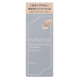 ［2025.3.16 発売］コーセー エスプリーク ラスティング セラム リキッド PO-200 ピンクオークル 30g KOSE【3980円以上購入で送料無料】