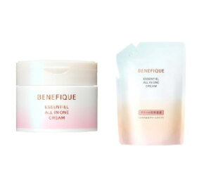 クーポンもらえる☆【即日発送】ベネフィーク オールインワン ジェル エッセンシャルオールインワンクリーム 90g +80g セット クリーム状保湿液 乾燥肌 しっとり 保湿 化粧水 乳液 美容液