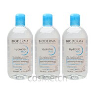 ビオデルマ イドラビオ H2O （エイチツーオー） 500ml お得な3本セット （クレンジング・メイク落とし）