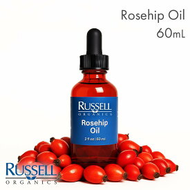 【正規品】ラッセルオーガニクス | ローズヒップオイル (ビューティオイル) [ 60mL ] | スキンケア フェイスオイル 美容効果 エイジングケア オールスキンタイプ / 正規品 保湿 | Russell Organics