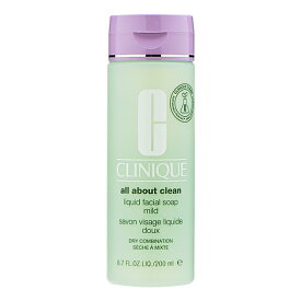 クリニーク　CLINIQUE　リキッドフェイシャルソープ　マイルド　200mL【在庫処分】