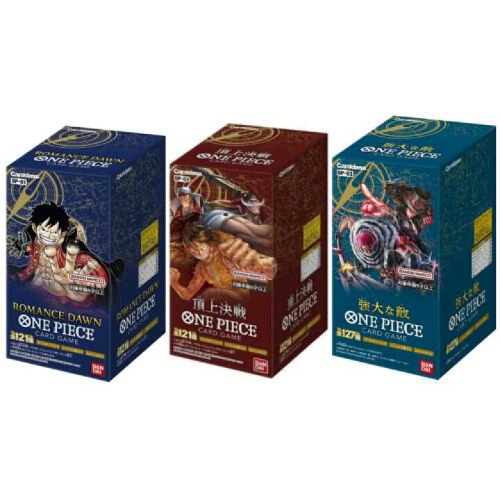 楽天市場】【3boxセット】ONE PIECE カードゲーム / ROMANCE DAWN  