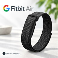【新品】Google Fitbit Air Obsidian / Matte Black フィットネストラッカー 活動量計 心拍数 睡眠 健康…