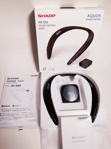 �V���[�v Bluetooth���M�@���� �e���r�p���C�����X�X�s�[�J�[(�u���b�N)�����h��(IPX4����)�Ή�AQUOS�T�E���h�p�[�g�i�[ AN-SS2-B