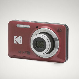 KODAK (�R�_�b�N) PIXPRO �g���₷�� �Y�[�� FZ55-RD 16MP �f�W�^���J���� ���w5�{�Y�[�� �L�p 28mm 2.7�C���`�t����� (���b�h)