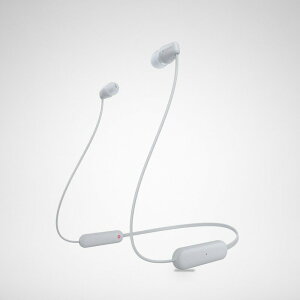 �\�j�[(SONY) ���C�����X�C���z�� WI-C100:Bluetooth�Ή�/25���ԃX�^�~�i/IPX4�h�H/DSEE���� �z���C�g WI-C100 WZ ��