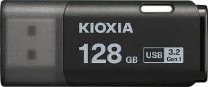 KIOXIA(�L�I�N�V�A)�y���{���zUSB�t���b�V�������� 128GB USB3.2 Gen1 �����T�|�[�g���K�i KLU301A128GK