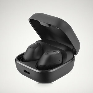 �[���n�C�U�[ Sennheiser ���C�����X�C���z�� ACCENTUM True Wireless �u���b�N �����\�h���C�o�[ 28���ԍĐ� �n�C�u���b�h�m�C�Y�L�����Z�����O �O����荞�݋@�\ bluetooth 5.3 IP54 �|�P�b�g�T�C�Y ���C