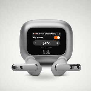 JBL LIVE BEAM 3 ���C�����X�C���z�� �X�}�[�g�[�d�P�[�X/LDAC�Ή��n�C���]/�}���`�|�C���g/�n�C�u���b�h �m�C�Y�L�����Z�����O/IP55�h��/���C�����X�[�d�Ή�/�V���o�[/JBLLIVEBEAM3SIL