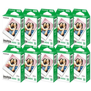 FUJIFILM �x�m�t�C���� �`�F�L�p�t�B���� JP1_10�Z�b�g(100��) INSTAXMINIJP1×10