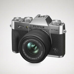 �x�m�t�C����(FUJIFILM) �~���[���X��� X-T30II XC�����Y�L�b�g �V���o�[ F X-T30 II LK-1545-S JP ���p�񌾌ꃂ�f��