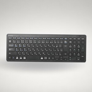�G���R�� �L�[�{�[�h Bluetooth �p���^�O���t �R���p�N�g�L�[�{�[�h Windows�EMac�EiOS�EAndroid�Ή� �u���b�N TK-FBP101BK
