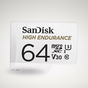 SanDisk ���ϋv �h���C�u���R�[�_�[ �A�N�V�����J�����Ή� microSDXC 64GB SDSQQNR-064G �T���f�B�X�N �C�O�p�b�P�[�W�i