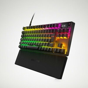 SteelSeries ���s�b�h�g���K�[ ���� �Q�[�~���O�L�[�{�[�h �e���L�[���X �L�� ���{��z�� OmniPoint�X�C�b�` �L�@EL�f�B�X�v���C���� Apex Pro TKL (2023) 64861 �u���b�N